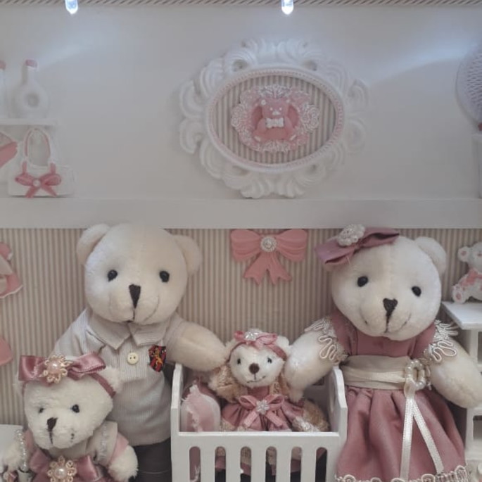 Quadro Maternidade Amor Maior - Rosê