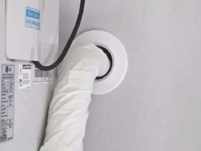 Kit Fita Pvc Acabamento Ar Condicionado 100mm X 10mt - 10 Pc