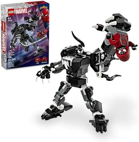 LEGO Set Super Heroes Marvel 76276 Armadura Mech Venom vs. Miles Morales 134 peças