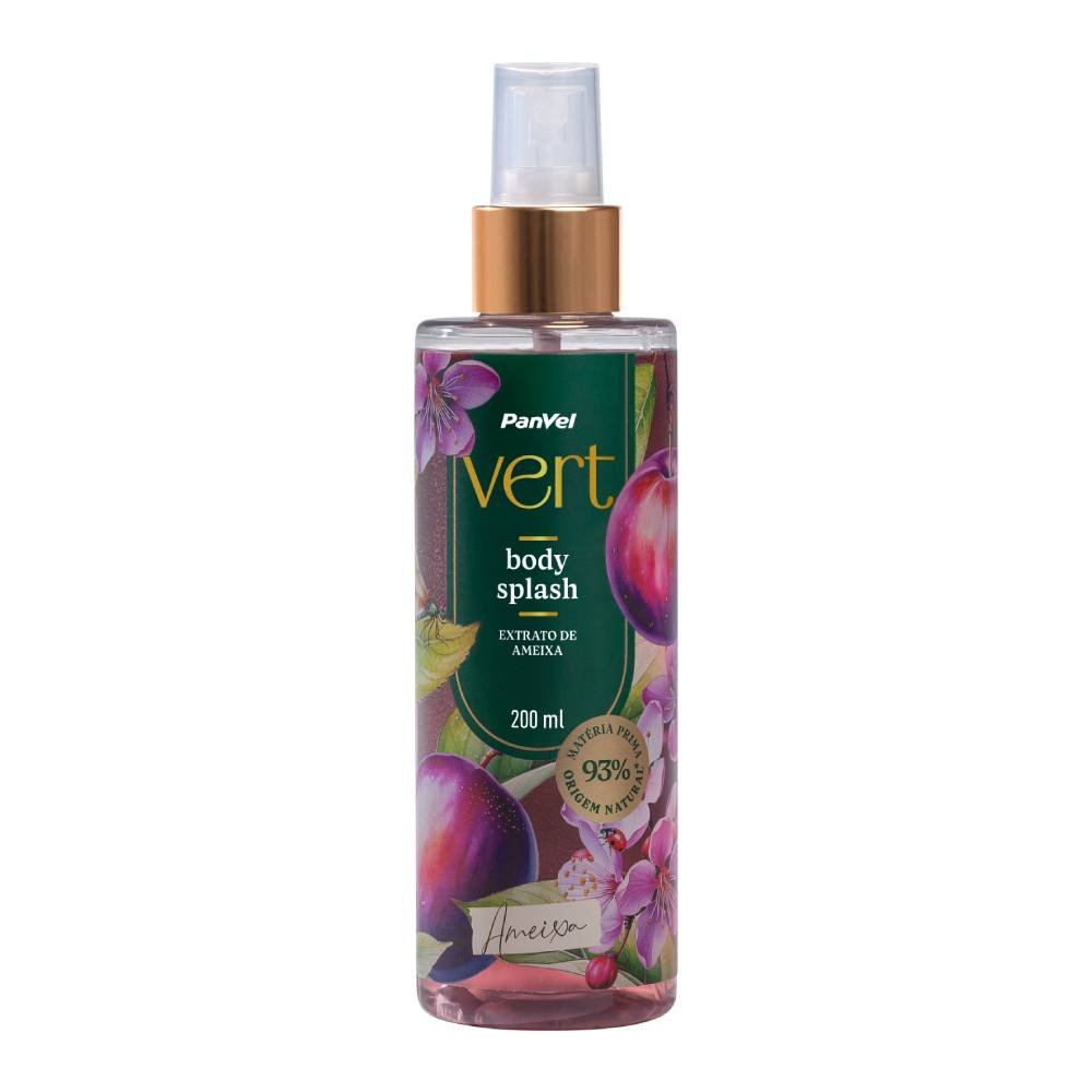 Body Splash Desodorante Corporal Ameixa Panvel Vert 200ml