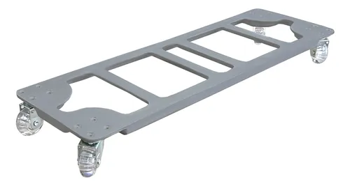 Suporte Base Aluminio P/ Vaso Jardineira Polietileno 70x21