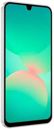 Samsung Celular Galaxy A26 5G 256GB, 8GB RAM, Câmera de 50MP, IP67, Tela Super AMOLED 6.7", NFC (Branco)