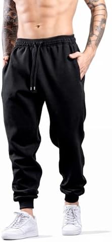 Calça Moletom Flanelado Jogger Skinny Slim Fit Musculação Inverno Academia Fitness Com Bolso Unissex