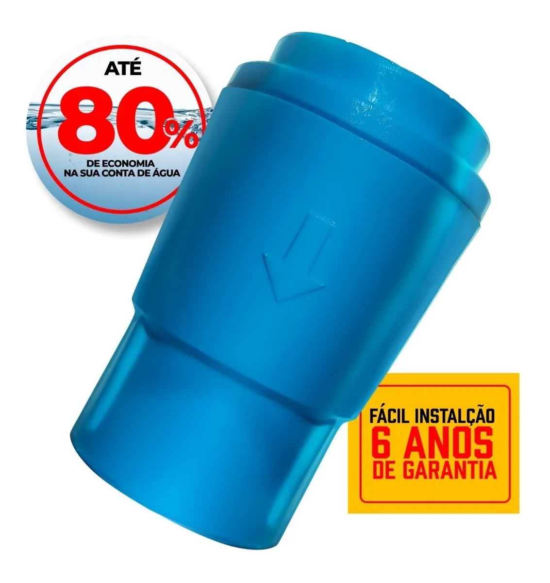 3 Bloqueador De Ar Hidrômetro, Redutor De Conta D'água Gl