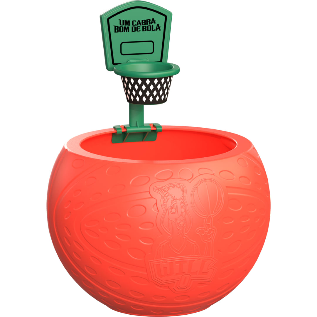 Ovo de Páscoa Delice GOAT Infantil Chocolate ao Leite 90g com Pipoqueira com Cestinha de Basquete