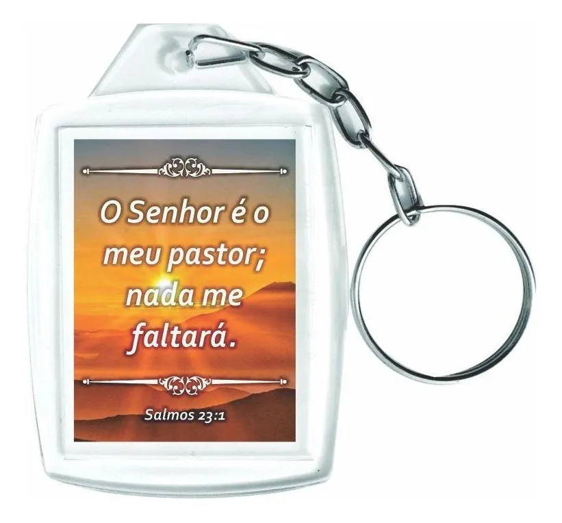 Chaveiro Acrílico 3x4 Para Personalizar - 200 Unidades