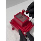 Botoeira Exd Vermelha Quebre O Vidro Com Martelo Alumínio à prova de explosão