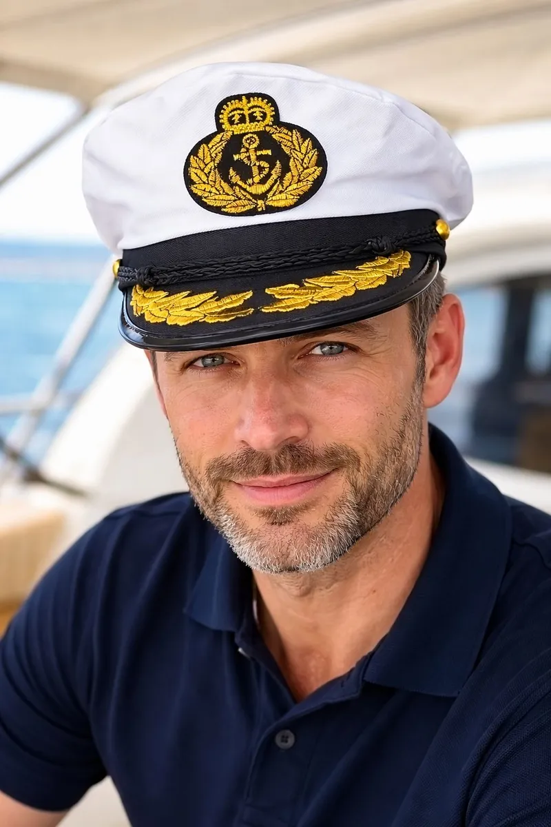 Boina Chapéu Quepe Marinheiro Cosplay Fantasia Festa