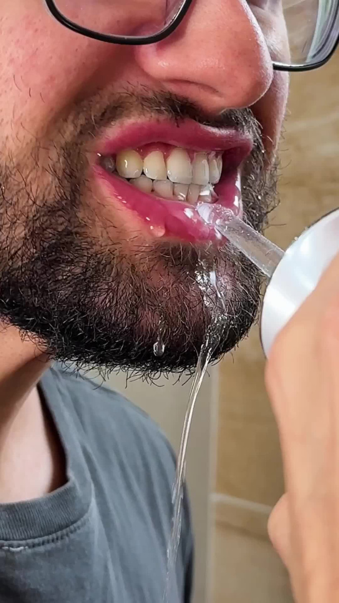 Irrigador Oral Elétrico EX Decor Portátil com 4 Bicos e 3 Modos Premium