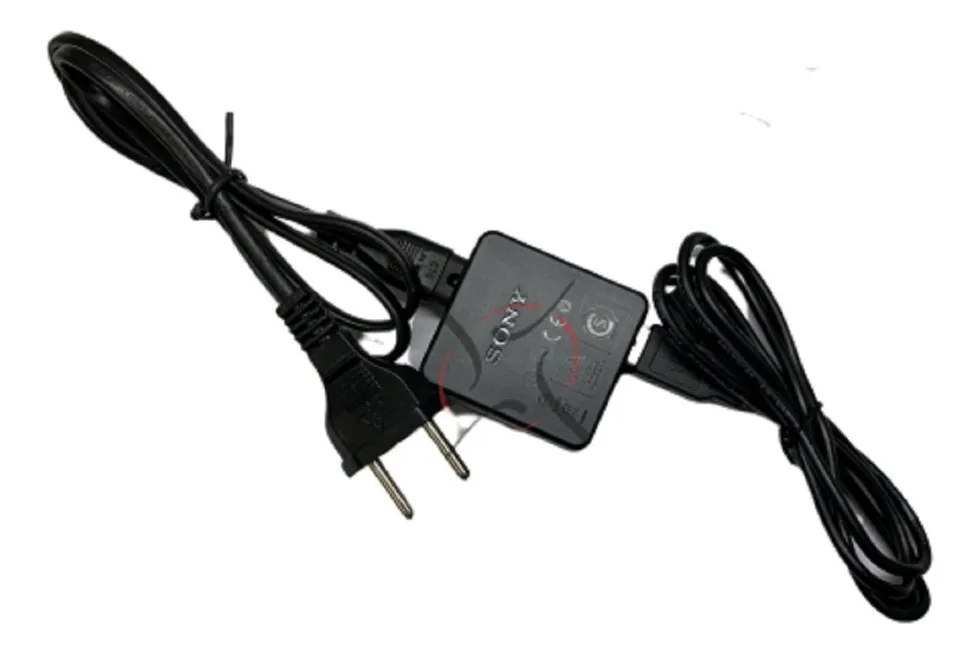 Kit Carregador Usb Ac-ub10 + Cabo Usb Câmera Sony Dsc-wx350