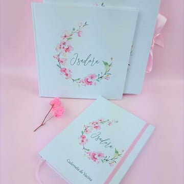 Livro do Bebê e Caderneta de Vacina Safari