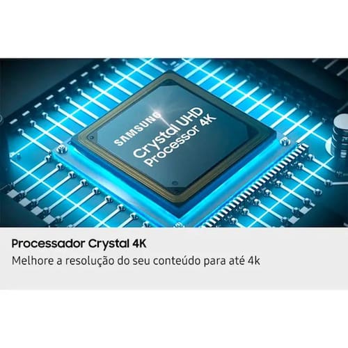 Smart TV Samsung LED 50 4K Wi-Fi Tizen Crystal 4K UN50U8600FGXZD
