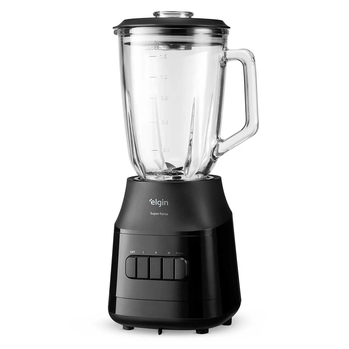 Liquidificador Super Force Elgin com Jarra de Vidro de 1,9L 900W 220V