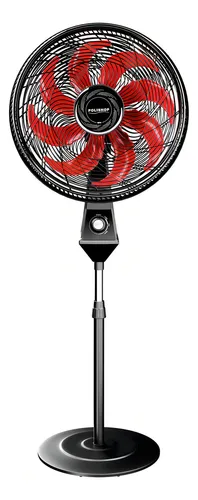 Ventilador de Coluna Polishop 180W 8 Pás 3 Velocidades 40cm Silencioso