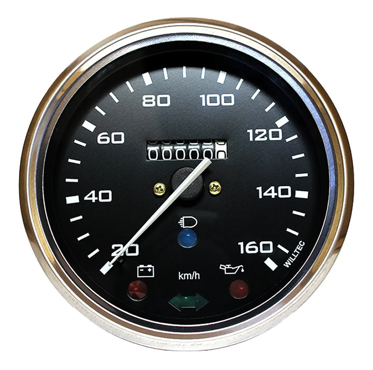 Velocímetro Mecânico Fusca Original Willtec 0-160 Km/h 110mm