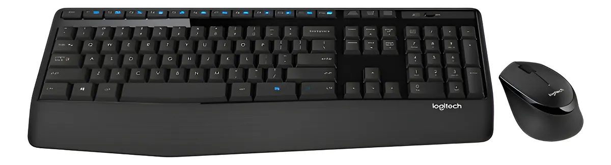 Combo Teclado E Mouse Sem Fio Logitech Mk345 Garantia E Nfe