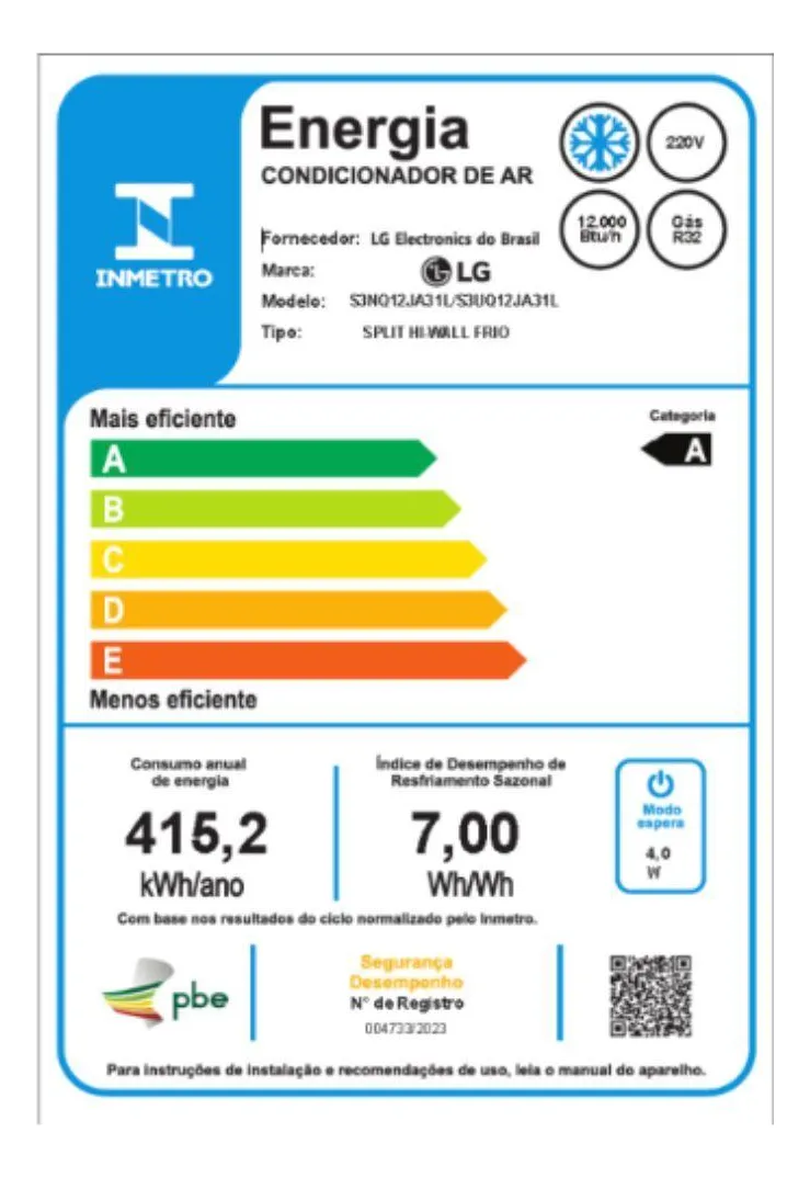 Ar Condicionado Lg Dual Inverter Ai Voice 12000btu Frio 220v