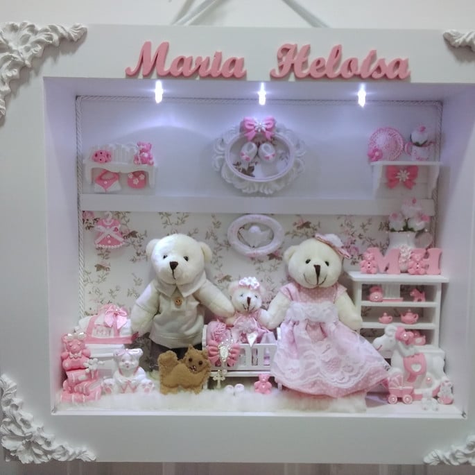 Quadro Maternidade Amor Maior - Floral