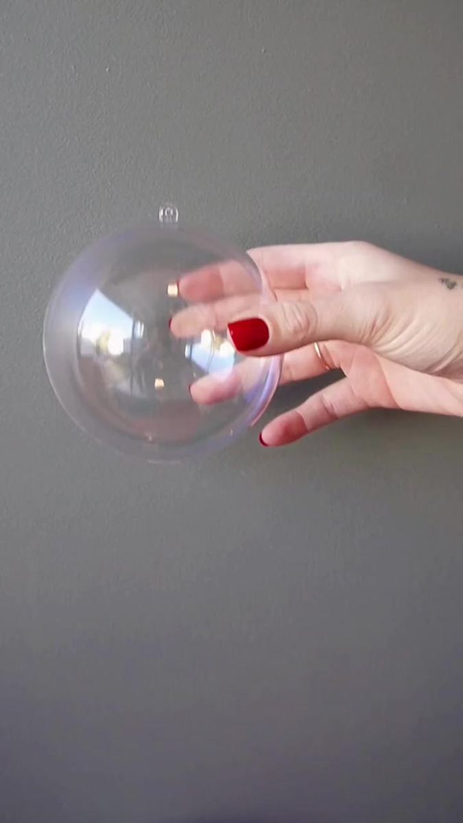 400 Esferas Bola De Acrílico Transparente 5cm Artesanato