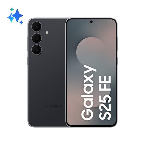 Smartphone Samsung Galaxy S25 FE 5G Tela 6,7” AMOLED 128GB 8GB RAM Câmera 50MP JetBlack