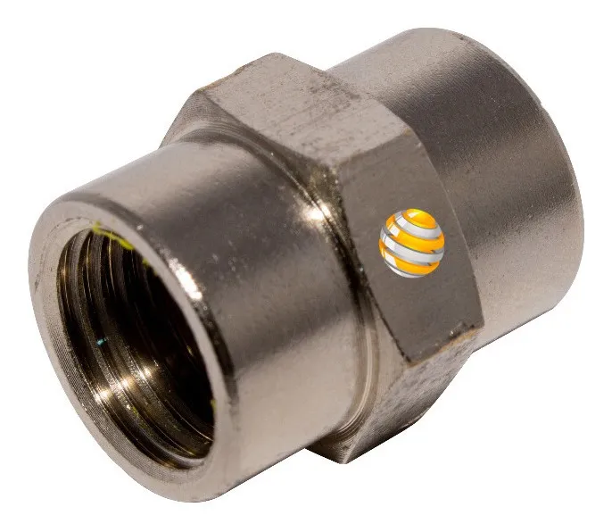 10 Conexões Luva Acoplador Rosca Femea 1/2'' Bsp