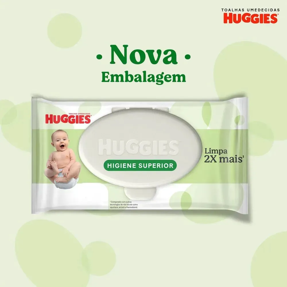 Pack Toalha Umedecida Disney Baby Huggies Max Clean Pacote 4 Unidades Leve Mais Pague Menos