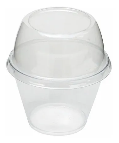 Embalagem Pote Doces Sobremesa Cupcake -  120 Unid - 180 Ml