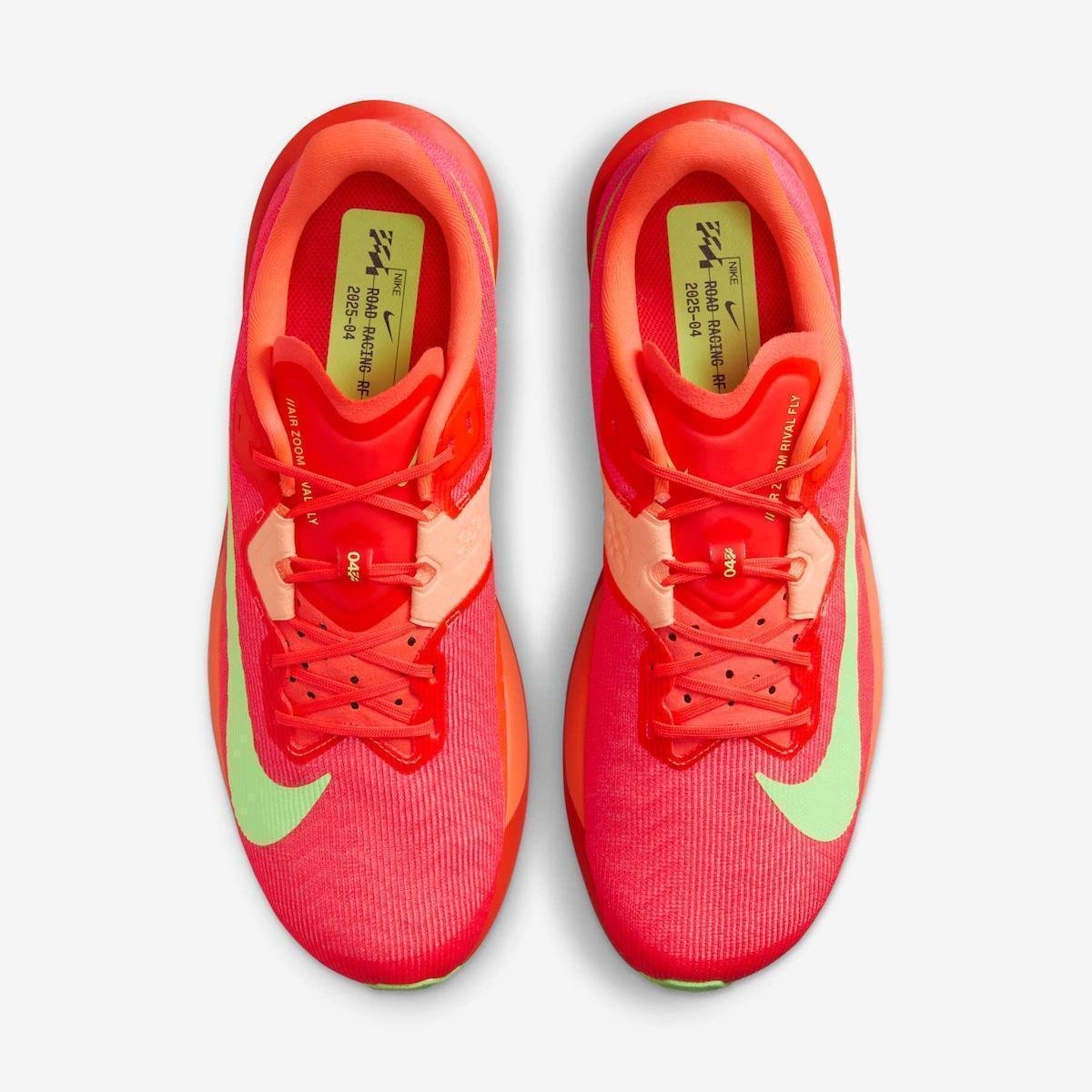 Tênis Nike Rival Fly 4 Masculino - Vermelho+Laranja