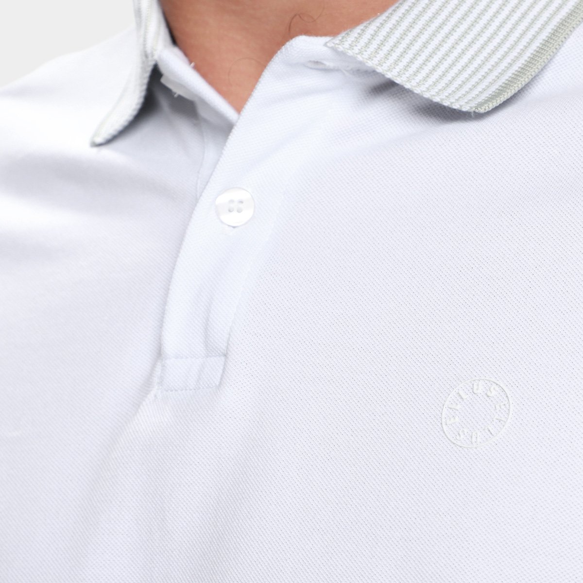 Camisa Polo Ellus Clássica Masculina - Branco