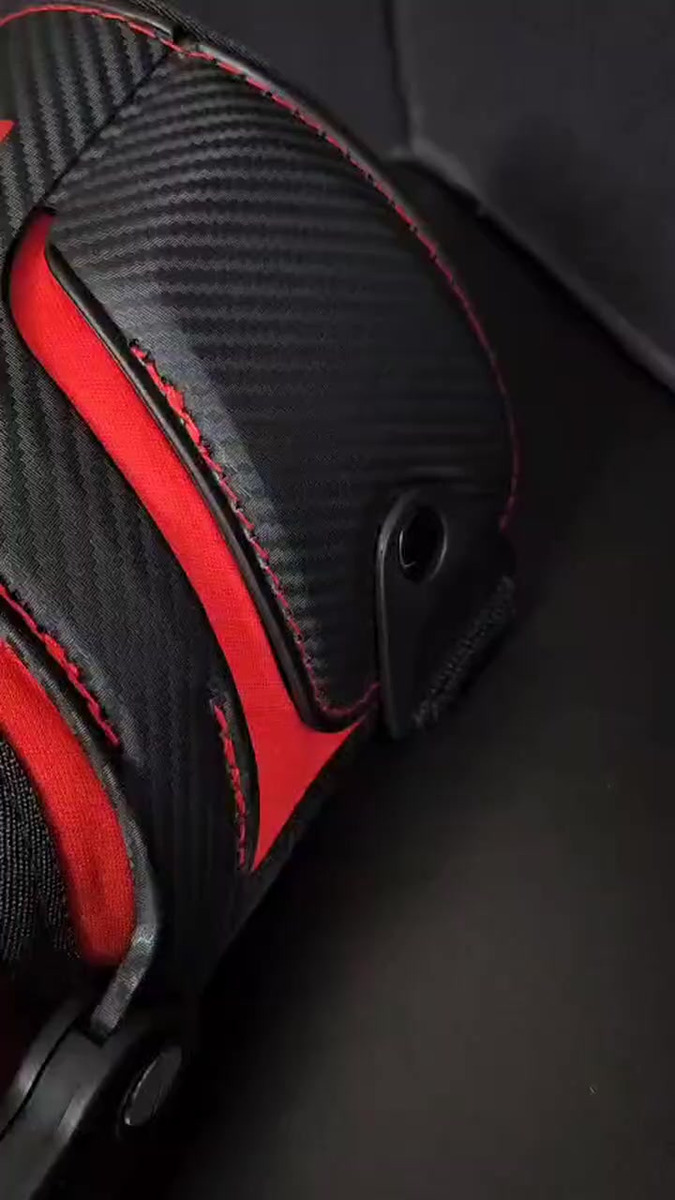 Joelheira Off Racer Articulada Evo Carbono Motocross Trilha