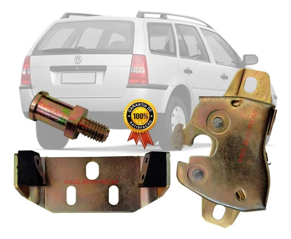 Jogo Tranca + Batente Porta Malas Parati G2 G3 G4 96 Até 05