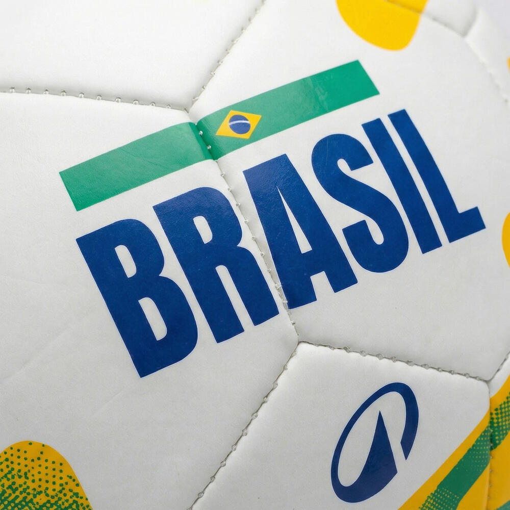 Bola de Futebol Brasil T5 Kipsta Branca