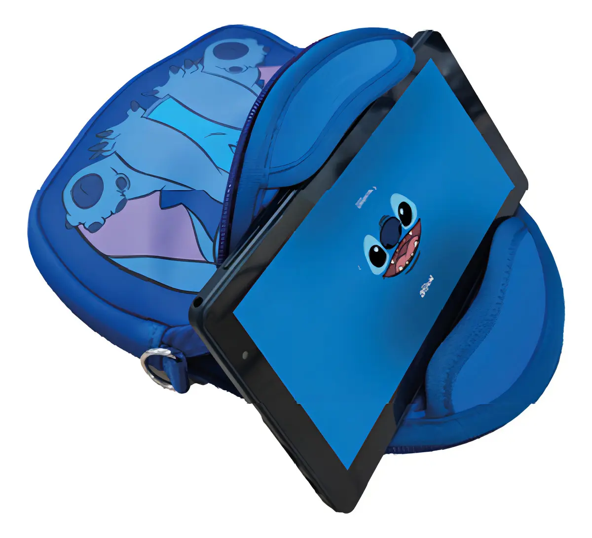 Tablet Infantil Stitch Positivo Vision Tab 7 - Processador Octa-Core 3GB RAM 64GB Armazenamento, Tela 7 IPS, Bateria 3100mAh, Android 14 GO, Wi-Fi - Inclui Capa de Proteção e Capa de Transporte