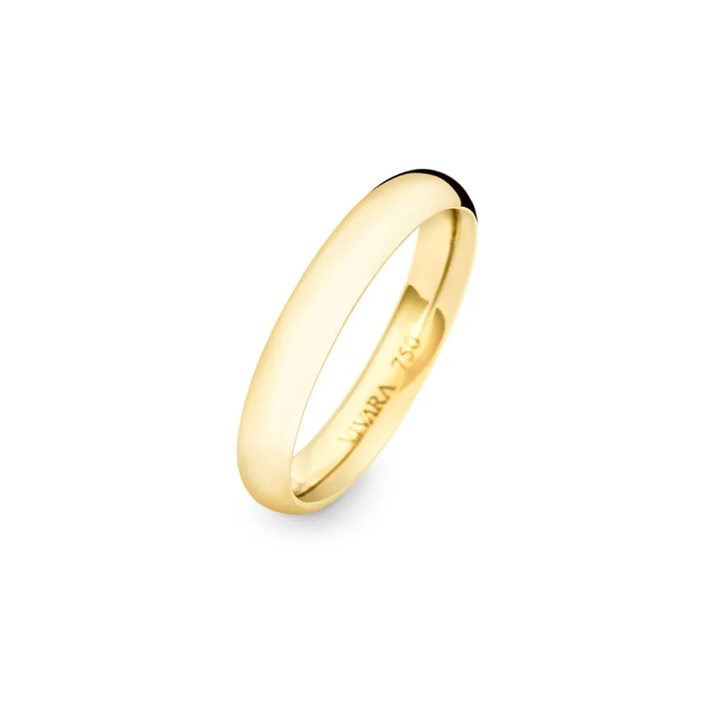 Aliança Heaven em Ouro Amarelo 18k, 3mm