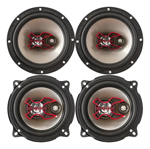 Kit Auto Falante 6 E 5 Bravox 200w Fiat Palio Uno Argo