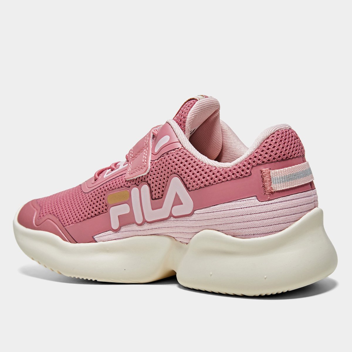 Tênis Infantil Fila Split Vlc - Rosa+Dourado