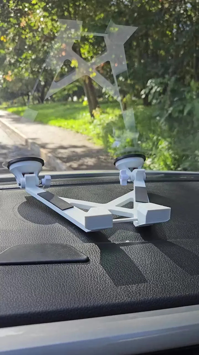 Suporte Starlink Mini Veicular Ventosas Painel Anti Multa