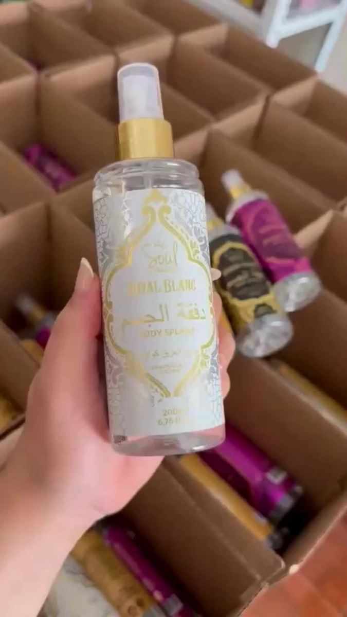 Body Splash Arabe Kit C/4un 200ml Masculino Feminino