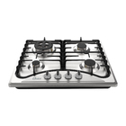Cooktop 4 Bocas a Gás Semiprofissional com Acendimento Automático Inox Bivolt OTOP601 Oster