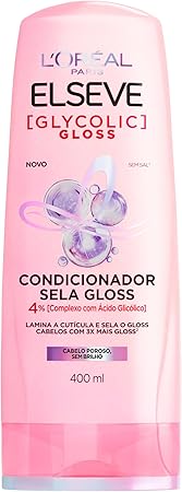 Condicionador L'Oréal Paris Elseve Glycolic Gloss 400ml