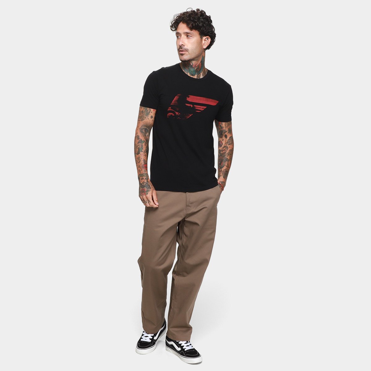 Camiseta Ellus Masculina - Preto