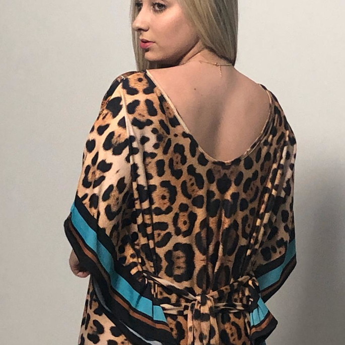 KAFTAN ONÇA MAXI
