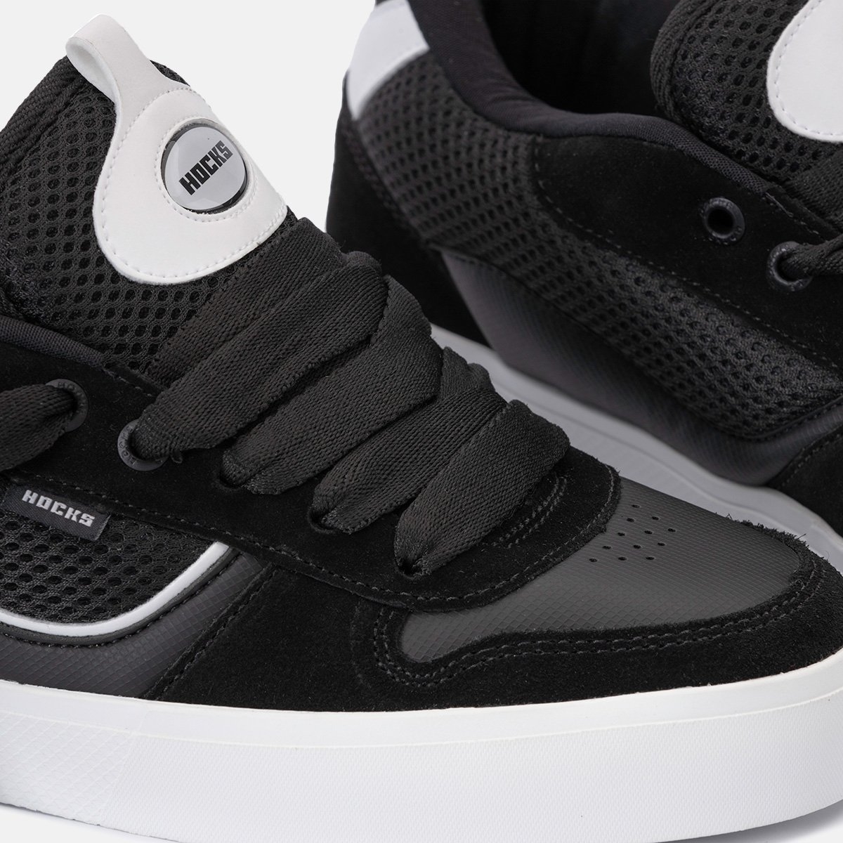 Tênis Hocks Puff - Branco+Preto