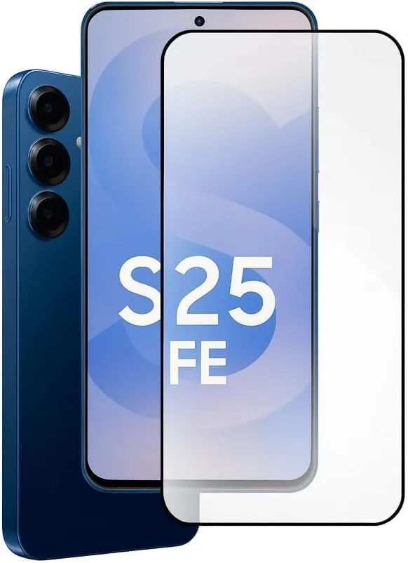 Película Protetora de Cerâmica para Samsung Galaxy S25 FE – Anti-Riscos, Alta Sensibilidade, Cobertura Total