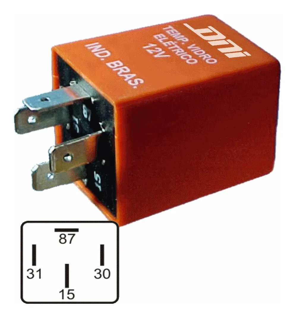 Rele Temporizador Trava Eletrica 12v 60 Segundos - Dni 0303