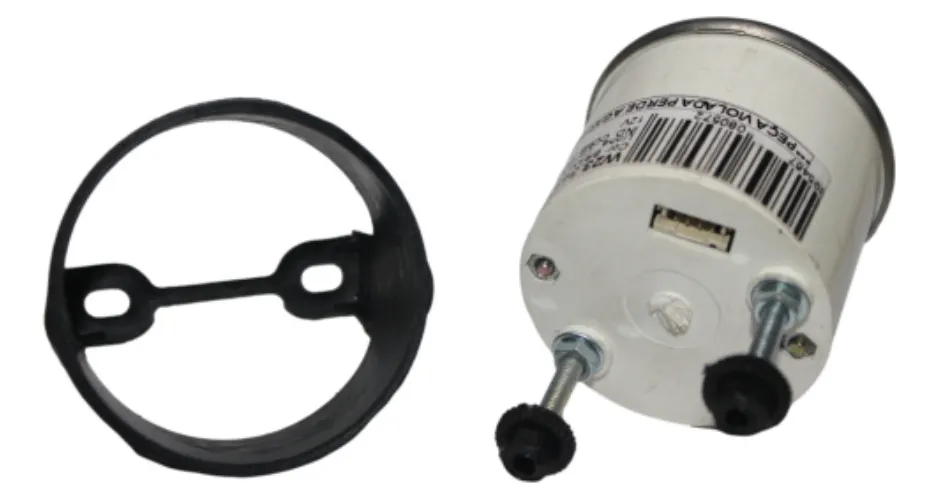 Relógio Indicador Marcador De Combustivel 12v 52mm Willtec