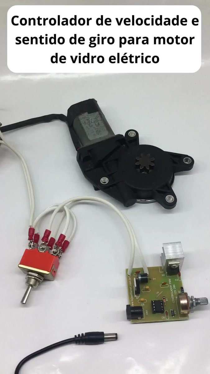 Modulo Velocidade E Sentido De Giro Motor De Vidro Elétrico