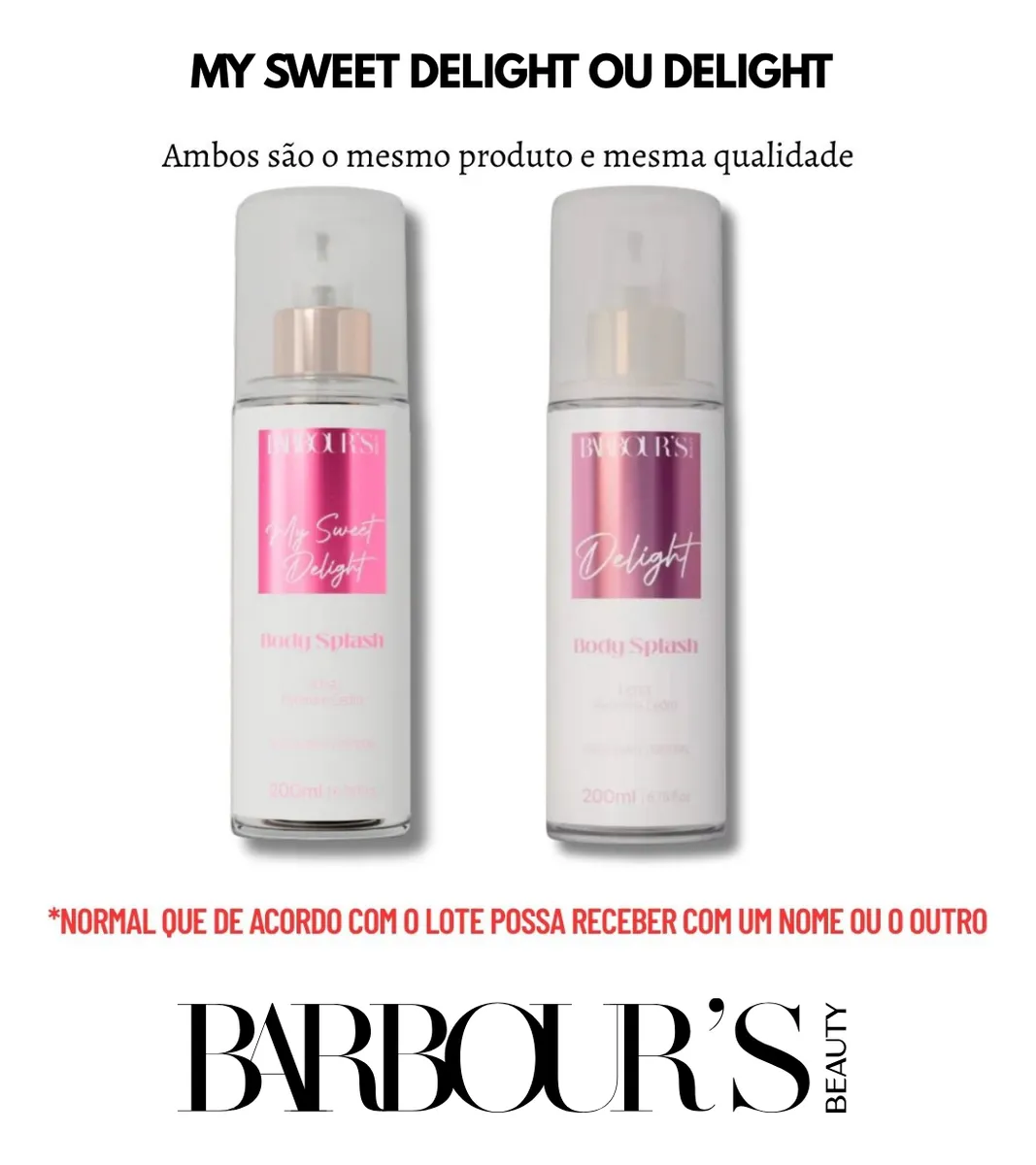 Body Splash Barbours Beauty Delight Spray 200 Ml