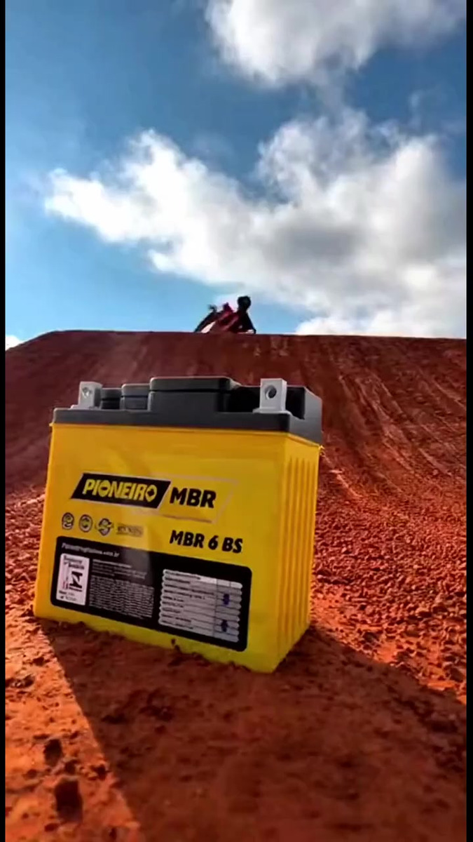 Bateria Mbr 6ah 125150 Cg Titan Biz Nxr Bros Fan Xre300