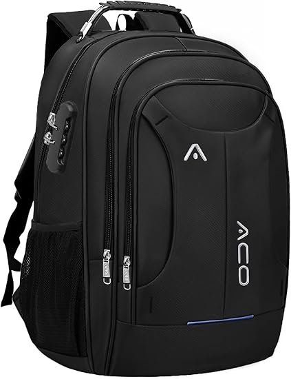 Mochila Bolsa Masculina Feminina Notebook Anti Furto Reforçada Semi Impermeável Escolar Faculdade Trabalho Viagem Resistente Executiva Cabo De Aço Saída Usb SAÍDA Fone DE OUVIDO - 2102 preto